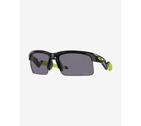 Oakley Capacitor Polished Black Glasses with Prizm Grey lenses for children.