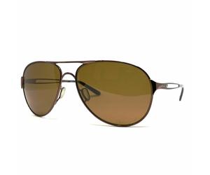 Oakley CAVEAT Brunette Polarized Bronz Womens 60mm Aviator Sunglass OO4054-05