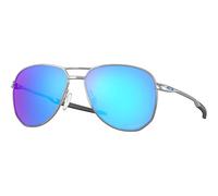 Oakley Contrail Sunglasses - Satin Chrome Prizm Sapphire