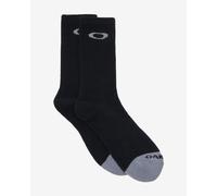 Oakley 5 Pack Crew Socks, Black, Medium