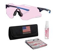 Oakley CYBR ZERO OO9512D Rectangle Sunglasses With Official Eyewear Kit | Non-Polarized, Men's & Women's Sunglasses