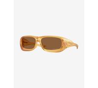 Oakley De Soto Polaris Collection Glasses Matte Transparent Light Curry with Prizm Bronze lenses