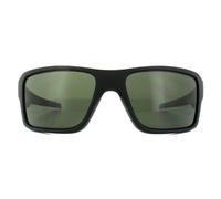 Oakley Double Edge Glasses Black with Dark Grey Lenses