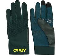 Oakley Drop In MTB Gloves Men's Green Glove Size M 7-9 2022 Cycling Gloves