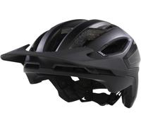 (S, Ice Black Reflective/Matte Reflective) Oakley DRT3 Trail Cycling & Mountain Bike Helmet In Vent Eyewear Storage Ice Matte