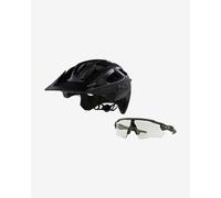 Oakley DRT5 Maven MIPS Helmet + Oakley Radar EV Path Glasses Grey with Clear to Black Iridium lenses - M