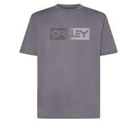 Oakley Dual B1B Logo T-Shirt Casual Short Sleeve Casual Top White Grey Blue