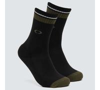 Oakley Men's Essential Socks (3 PCS), Blackout, Medium