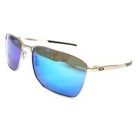 Oakley Eyeglasses Frames Ejector OO4142-0458 Satin Chrome Prizm Sapphire Lenses