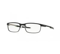 Oakley Eyeglasses Frames OX3222 STEEL PLATE 322201 black Rectangular 52 mm