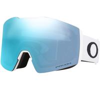 Oakley Goggles Fall Line L Prizm Snow Ski Goggles White Prizm Iridium Snow Sapphire/CAT3 Men,Women