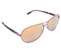 OAKLEY FEEDBACK OO4079-44 Womens Metal Pilot Sunglasses SATIN ROSE GOLD PRIZM