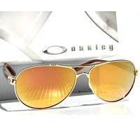 Oakley FEEDBACK Shiny Gold POLARIZED PRIZM Rose gold Womens Sunglass 4079-37