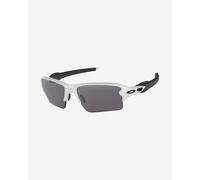Oakley Flak 2.0 XL O Glasses Polished White with Black Prizm Polarized Lenses
