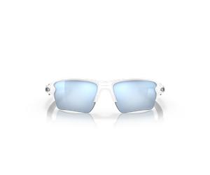 Oakley Flak 2.0 XL Prizm Sunglasses Polished White Frame High Performance Vision