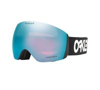 Oakley Flight Deck L OO7050 Factory Pilot Black/Prizm Snow Sapphire Iridium Ski Goggles For Men For Women + BUNDLE with Designer iWear Eyewear Kit