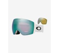 Oakley Flight Deck Pro L Goggles Matte White with Prizm Snow Sapphire Iridium + Prizm Sage Gold Iridium