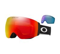 Oakley Goggles Flight Deck Pro M Ski Goggles Black Prizm Torch & Prizm Iced/CAT3+CAT2