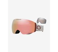 Oakley - Ski goggles - Flight Deck Pro M Matte Black Prizm Rose Gold & Prizm Black - White White one size