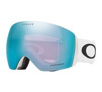 Oakley Goggles Flight Deck L Prizm Snow Ski Goggles White Prizm Iridium Snow Sapphire/CAT3