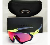 Oakley Flight Jacket Sunglasses Mirror Blue Green Prizm Red Mirror OO 9401 0537