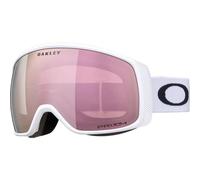 Oakley Goggles Flight Tracker M Prizm Ski Goggles White Prizm Rose Gold/CAT3