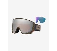 Oakley Goggles Flow Scape M Ski Goggles Green,Brown Prizm Black & Prizm Iced/CAT4+CAT2 Men,Women