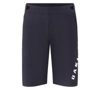 Oakley Apparel Free Ride Lined Shorts With Chamois Black 36 Men