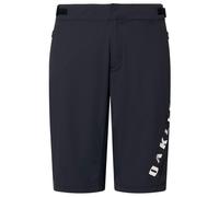 Oakley Free Ride Shorts Pure Black White - 30