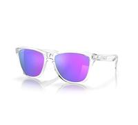 Oakley Frogskins 9013H755 Polished Clear/Prizm Violet M Lifestyle Glasses