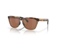 Oakley Frogskins Brown Tort Sunglasses with Prizm Tungsten Polar Lenses for Active Lifestyle