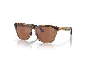 Oakley Frogskins Brown Tort Sunglasses with Prizm Tungsten Polar Lenses for Active Lifestyle