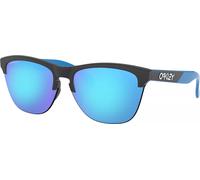 Oakley Frogskins Lite Black Bright Blue w/Prizm Sapphire Iridium OO9374-28