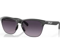 Oakley Frogskins Lite Glasses Matte Black with Prizm Grey Gradient Lenses