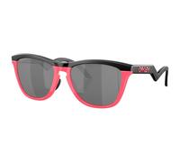Oakley Man OO9289 FROGSKINS HYBRID 928904 Sunglasses O_matter Black Grey Round Normal Prizm