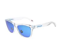 Oakley Frogskins OO9013-D0 Crystal Clear 55 Prizm Sapphire