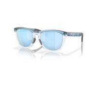 Oakley Frogskins Prizm Polarized Sunglasses - Trans Stonewash/Deep Water for Active Lifestyles