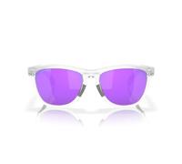 Oakley - Sunglasses - Frogskins Range Matte Clear Prizm Violet - Grey Grey one size
