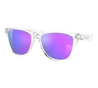 Oakley Frogskins Sunglasses, M Polished Clear/Prizm Violet