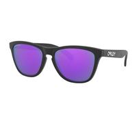 Oakley Frogskins Sunglasses - Matte Black Frame / Prizm Violet Lens