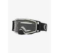 Oakley Front Line MX Goggles Tuff Blocks Black Gunmetal Clear Lens