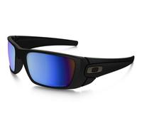Oakley Man OO9096 FUEL CELL 9096D8 Sunglasses O_matter Black Blue Squared Polarized Prizm