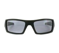 Oakley Wrap Mens Matt Black Grey Sunglasses - One Size