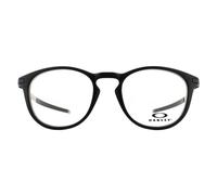 Oakley Glasses Frames Pitchman R OX8105-01 Satin Black on Matte Silver 52mm