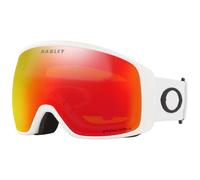 Oakley Goggles Flight Tracker Xl Prizm Snow Ski Goggles White Prizm Iridium Snow Torch/CAT3 Men,Women