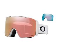 Oakley Goggles Line Miner Pro M Ski Goggles White Prizm Rose Gold/CAT3 + Prizm Sapphire/CAT3 Men,Women