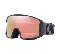 Oakley Ski Goggles Line Miner L OO7070-E8 Matte Forged Iron Prizm Rose Gold Iridium