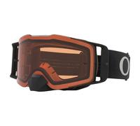 Oakley Front Line MX Tuff Blocks Goggles Prizm MX Bronze Lens Black Gunmetal