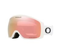 Oakley Goggles Flight Tracker M Prizm Ski Goggles White Prizm Rose Gold/CAT3