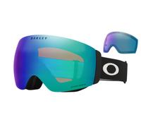 Oakley Goggles Flight Deck Pro M Ski Goggles Blue,Black Prizm Argon & Prizm Iced/CAT3+CAT2